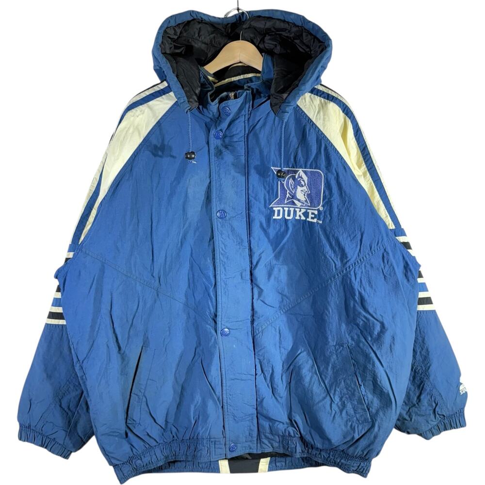 Vintage Starter Duke Blue Devils Puffer Jacket XL